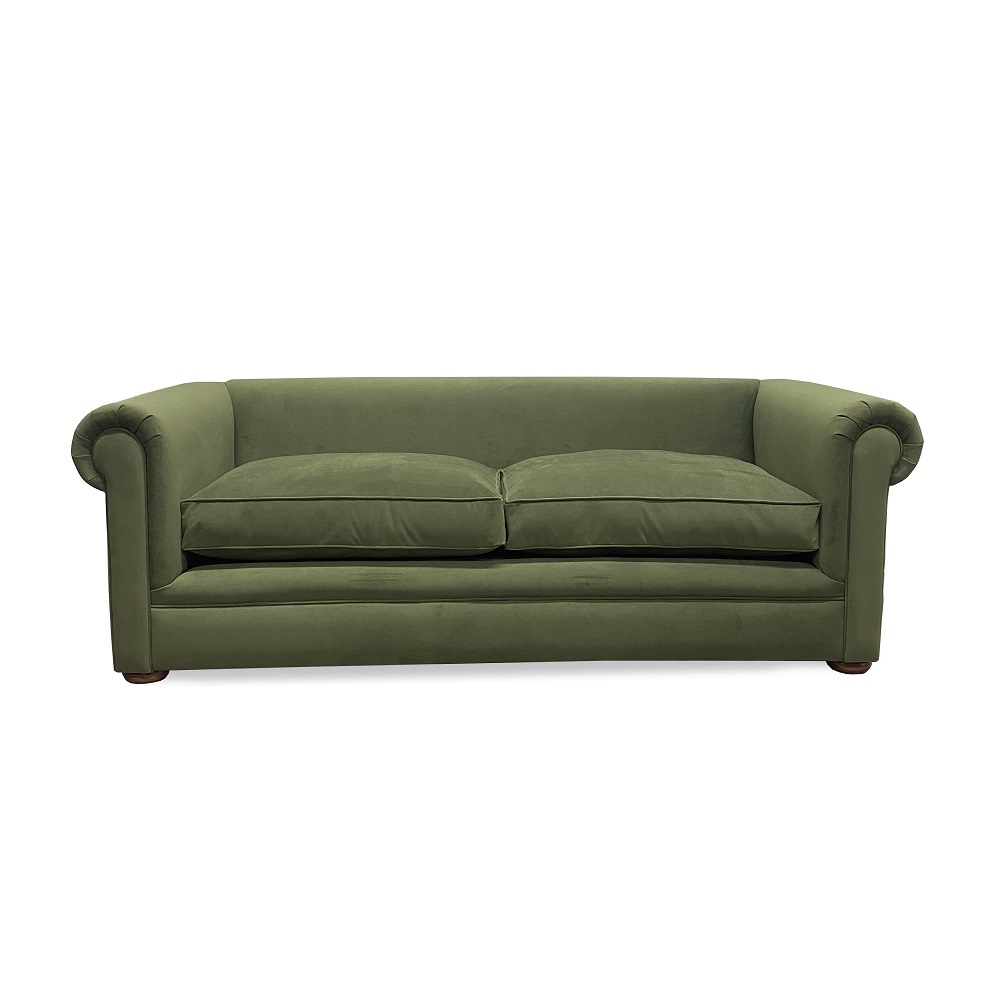 Chesterfield Sofa - 2 Seat (No Buttons)