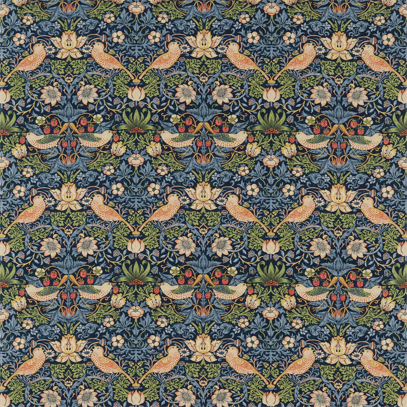 Strawberry Thief Indigo Mineral 