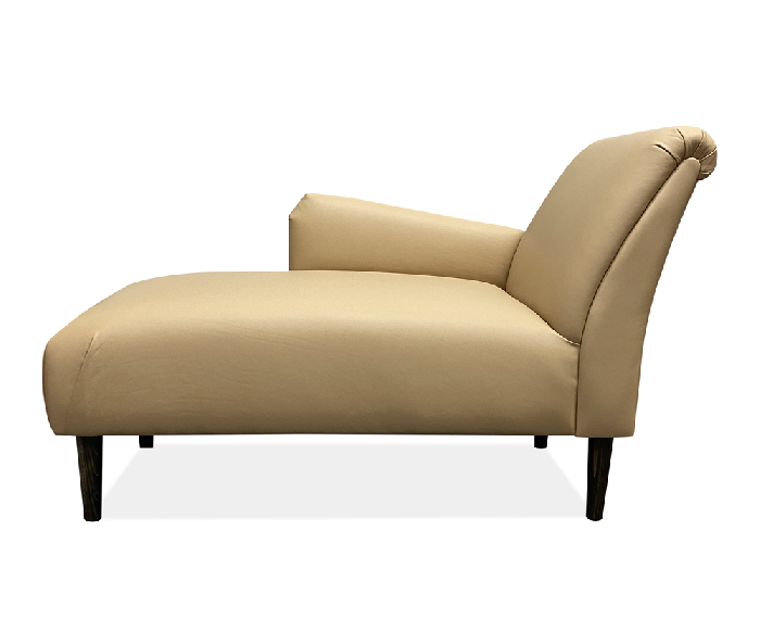  Modern Medium Chaise Longue in Shelly Stone